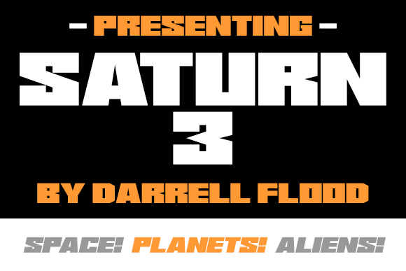 Saturn 3 font